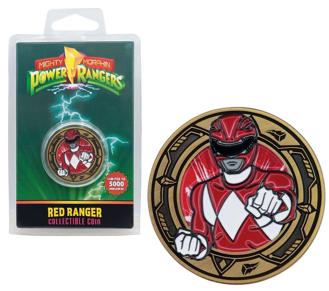POWER RANGERS - Red Ranger - Limited Edition Coin