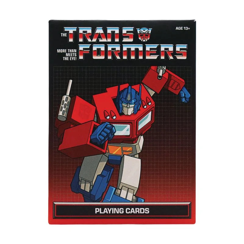 TRANSFORMERS - Playing Cards CDU Containing 12 Packs