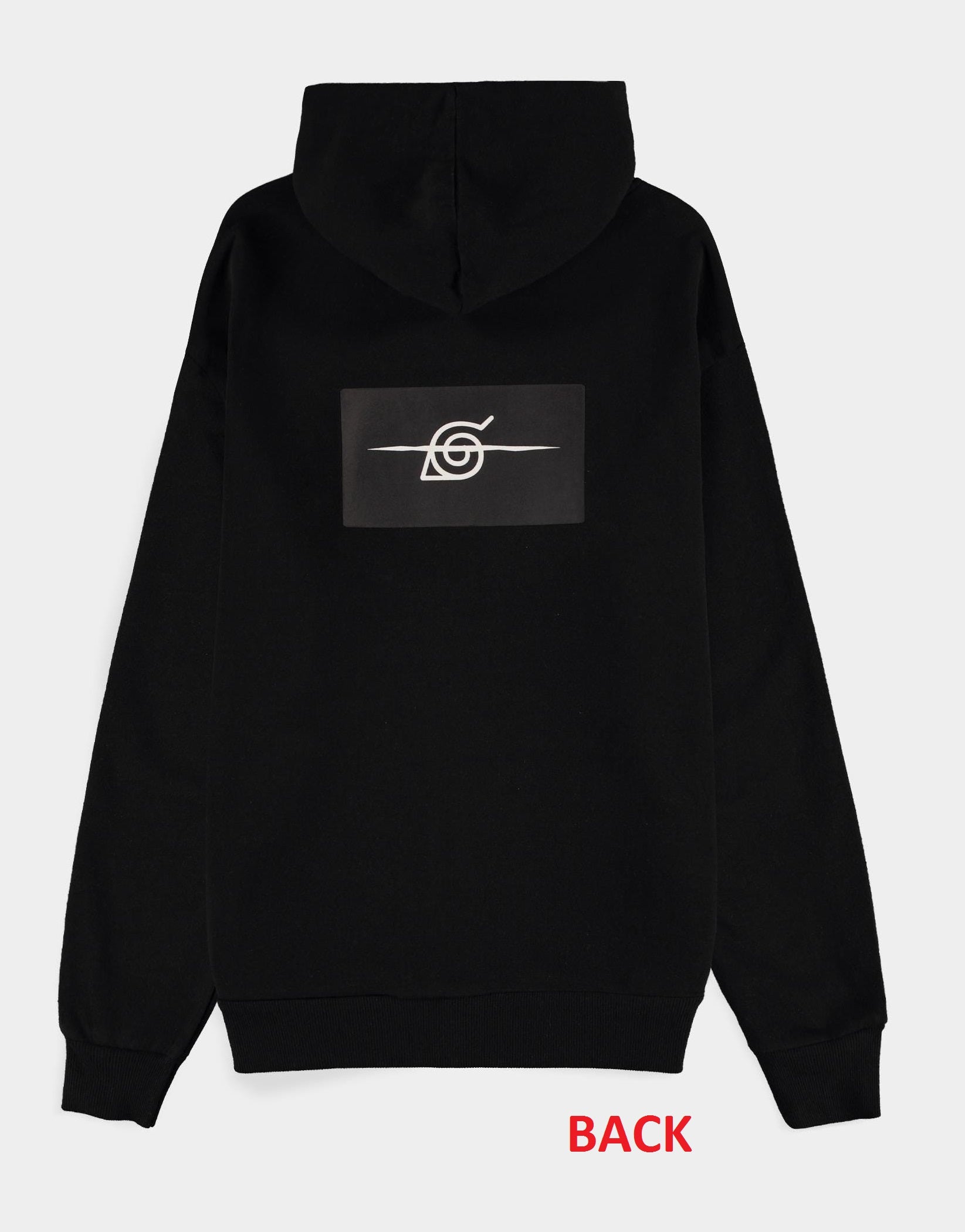 NARUTO SHIPPUDEN - Symbols - Men's Reversible Zipper Hoodie (M)