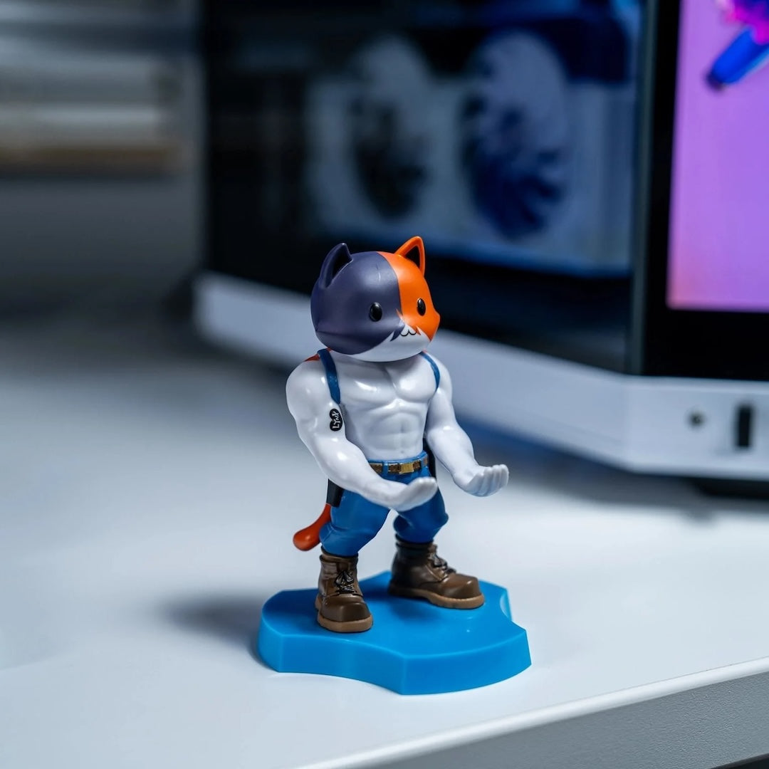 FORTNITE - Meowscles - 'Holdem' Controller & Phone Support - 11cm