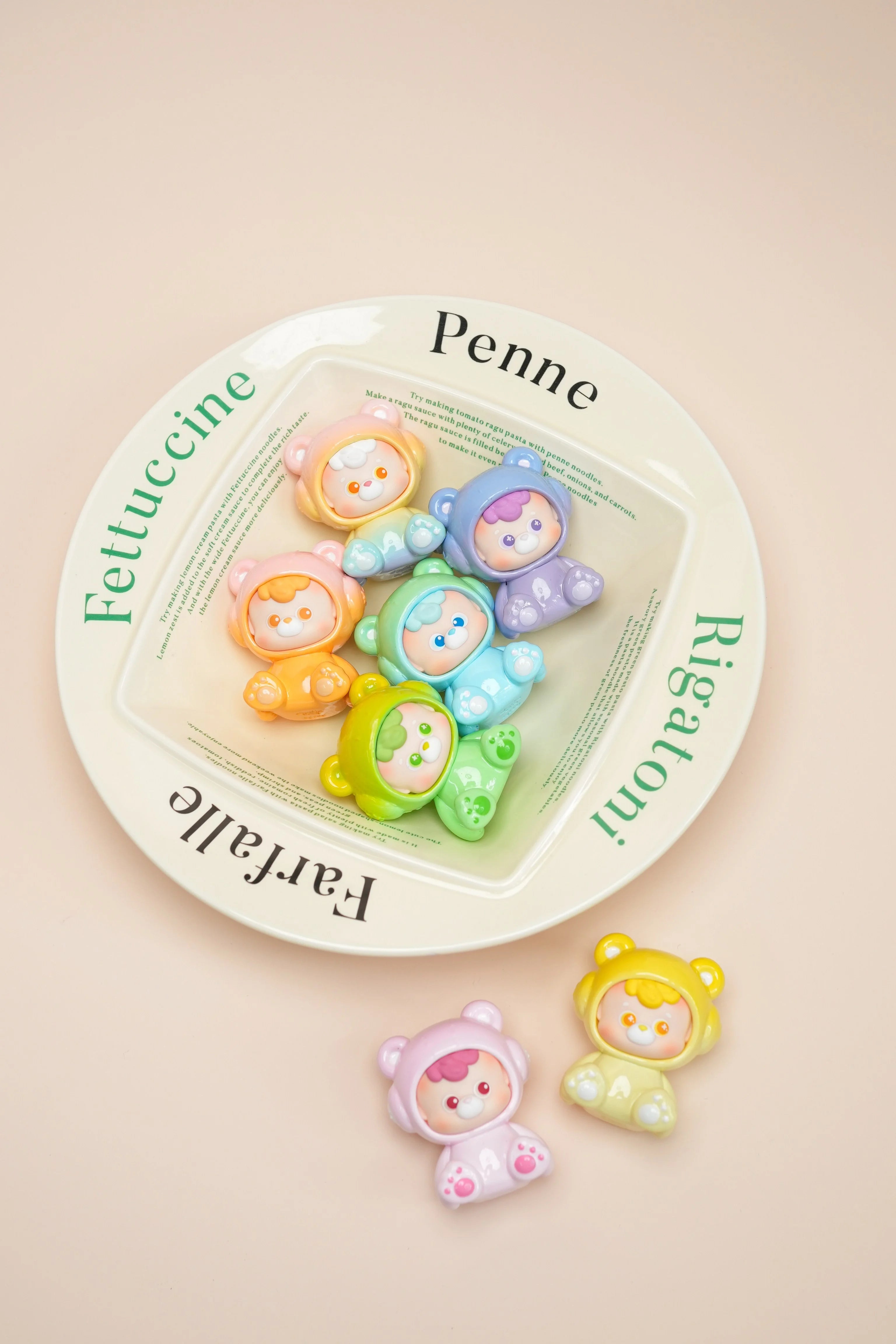HIDDEN WOOO-Diuidiu Baby be your BB bears Series Blind Box (18pcs)-4cm