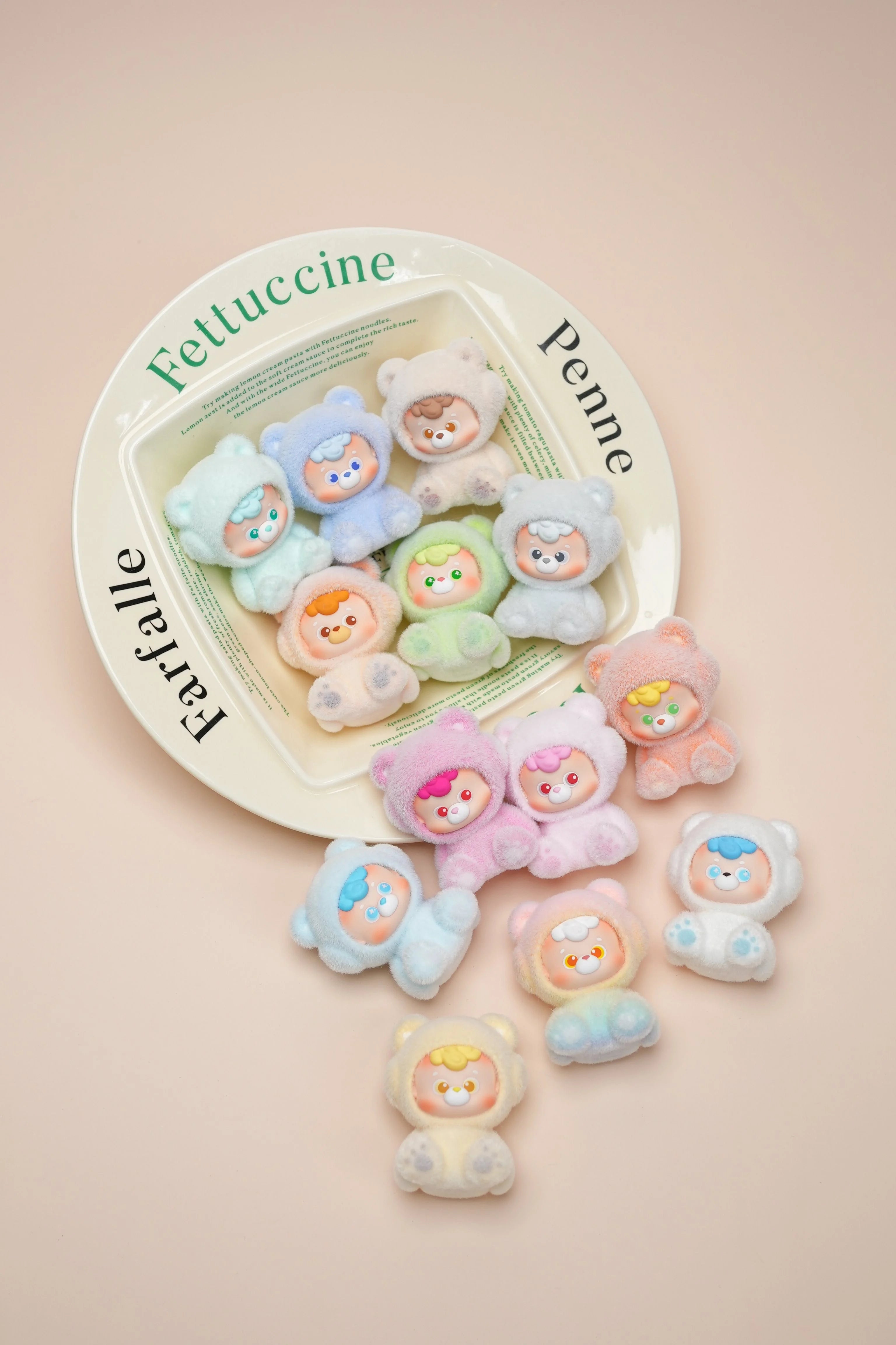 HIDDEN WOOO-Diuidiu Baby be your BB bears Series Blind Box (18pcs)-4cm