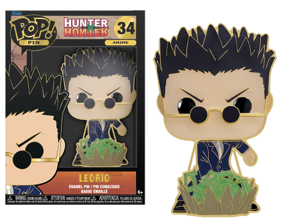 HUNTER X HUNTER – Pop Large Emaille Pin Nr. 34 – Leorio