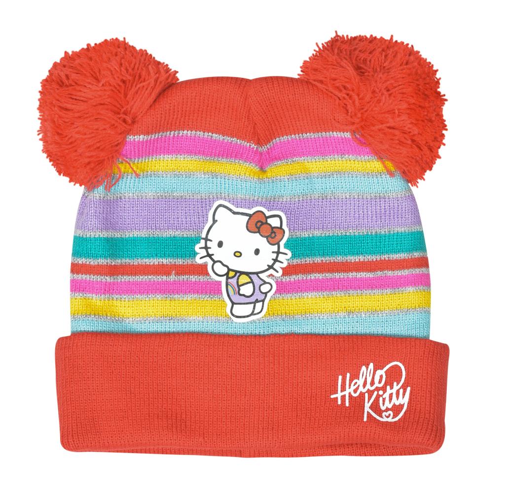 HELLO KITTY - Red - Kids Beanie