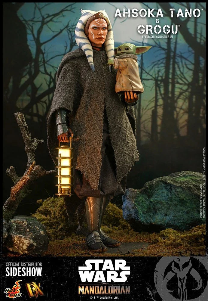 THE MANDALORIAN - Ahsoka & Grogu - Pack 2 Action Figures 29cm