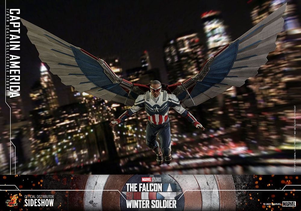 MARVEL - Captain America (Falcon & Winter S) - Figurine articulée 30cm