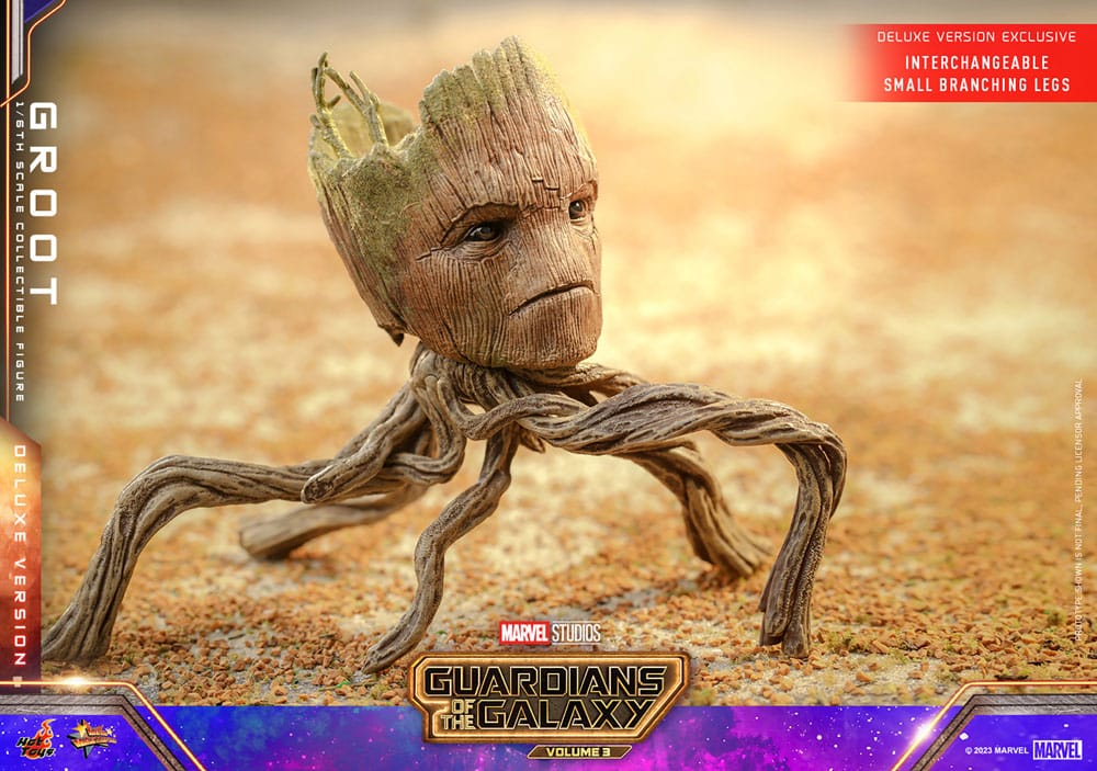 GARDIENS DE LA GALAXIE 3 - Groot Del. -Fig. 1/6 Movie Masterpiece 32cm