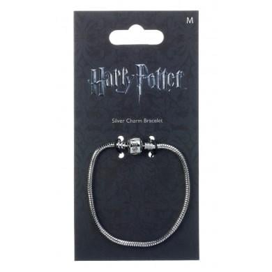 HARRY POTTER - Silver Charm Bracelet - 21cm