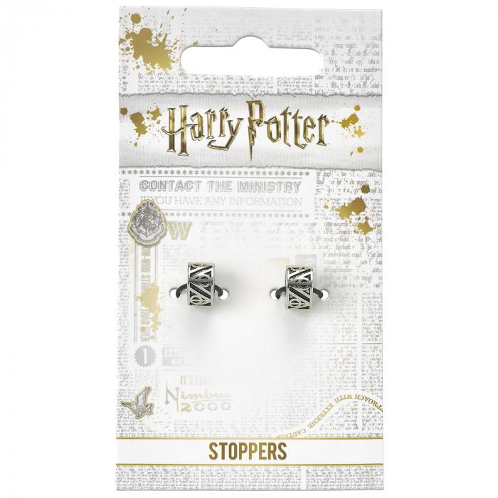 HARRY POTTER - Charm Stopper Deathly Hallows set of 2 - Charm