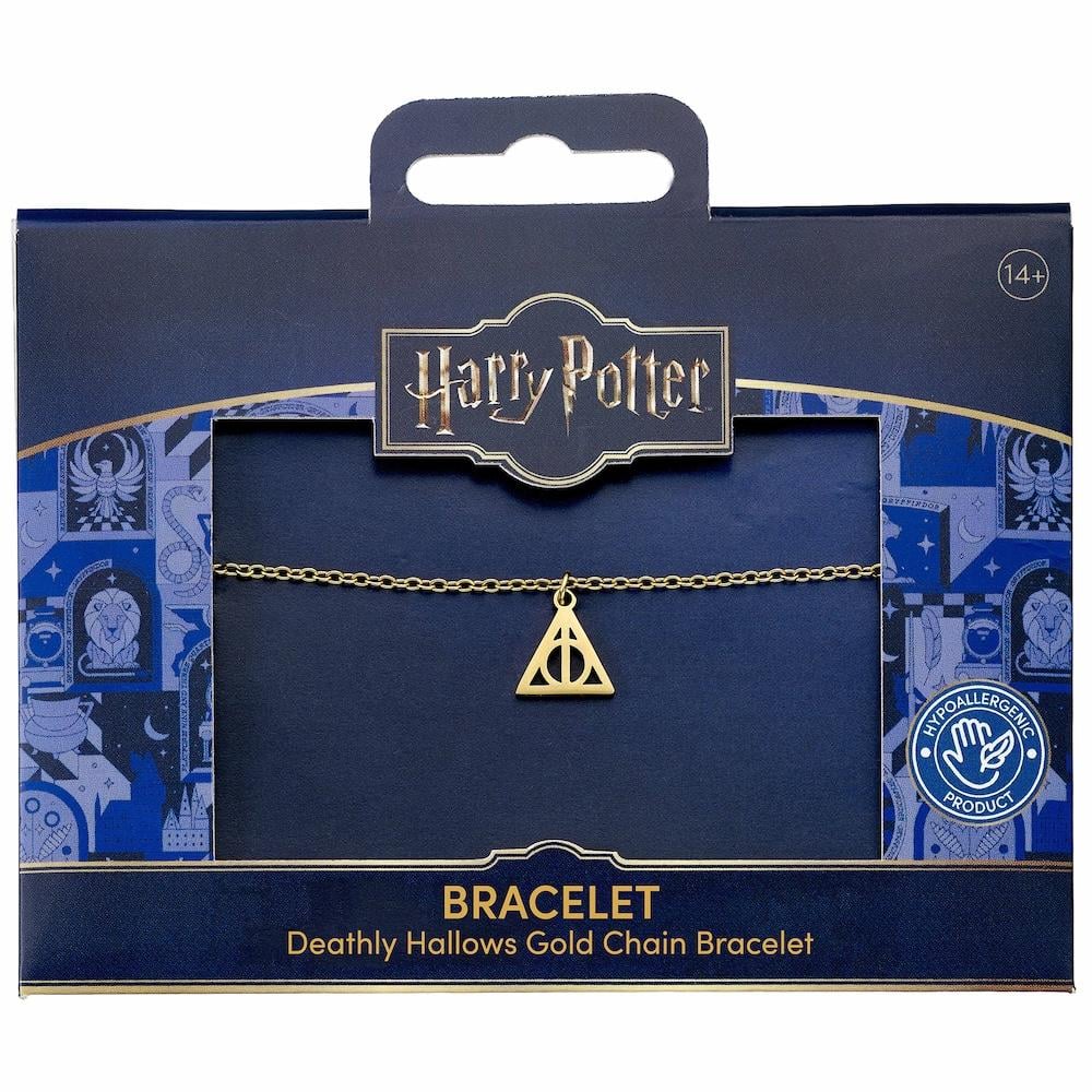 HARRY POTTER - Deathly Hallows - Goldy Stainless Steel Bracelet