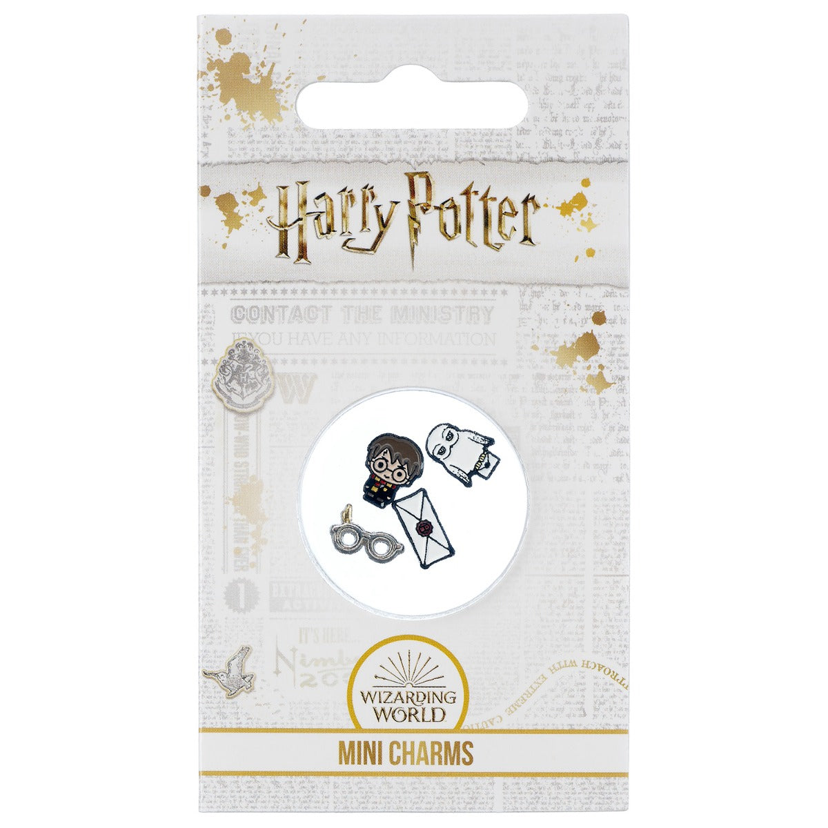 HARRY POTTER – Set mit 4 Mini-Charms-Halsketten – Harry