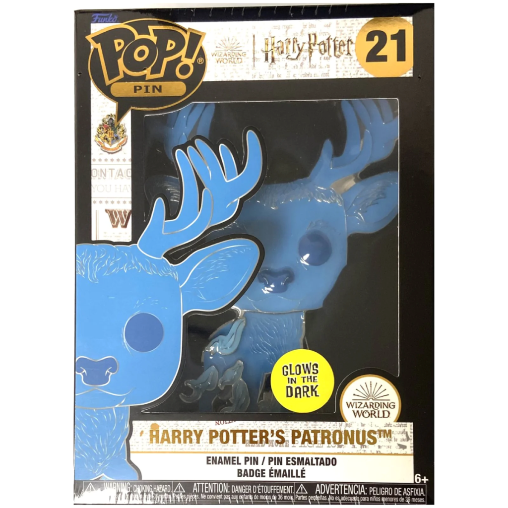 HARRY POTTER – Pop Large Emaille Pin Nr. 21 – Patronus Harry Potter