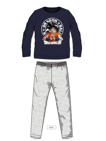 DRAGON BALL - Pyjama Long Kids Goku Navy/Grey 128cm/8 Year