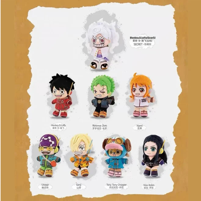 ONE PIECE - Egghead Arc - Blind Box Vinyl Face Plush (7pcs) - 13cm