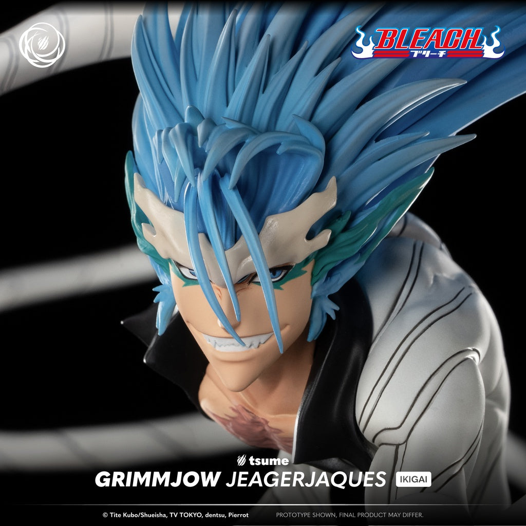 BLEACH - Grimmjow - Statue Résine 1/6 By Tsume 36cm