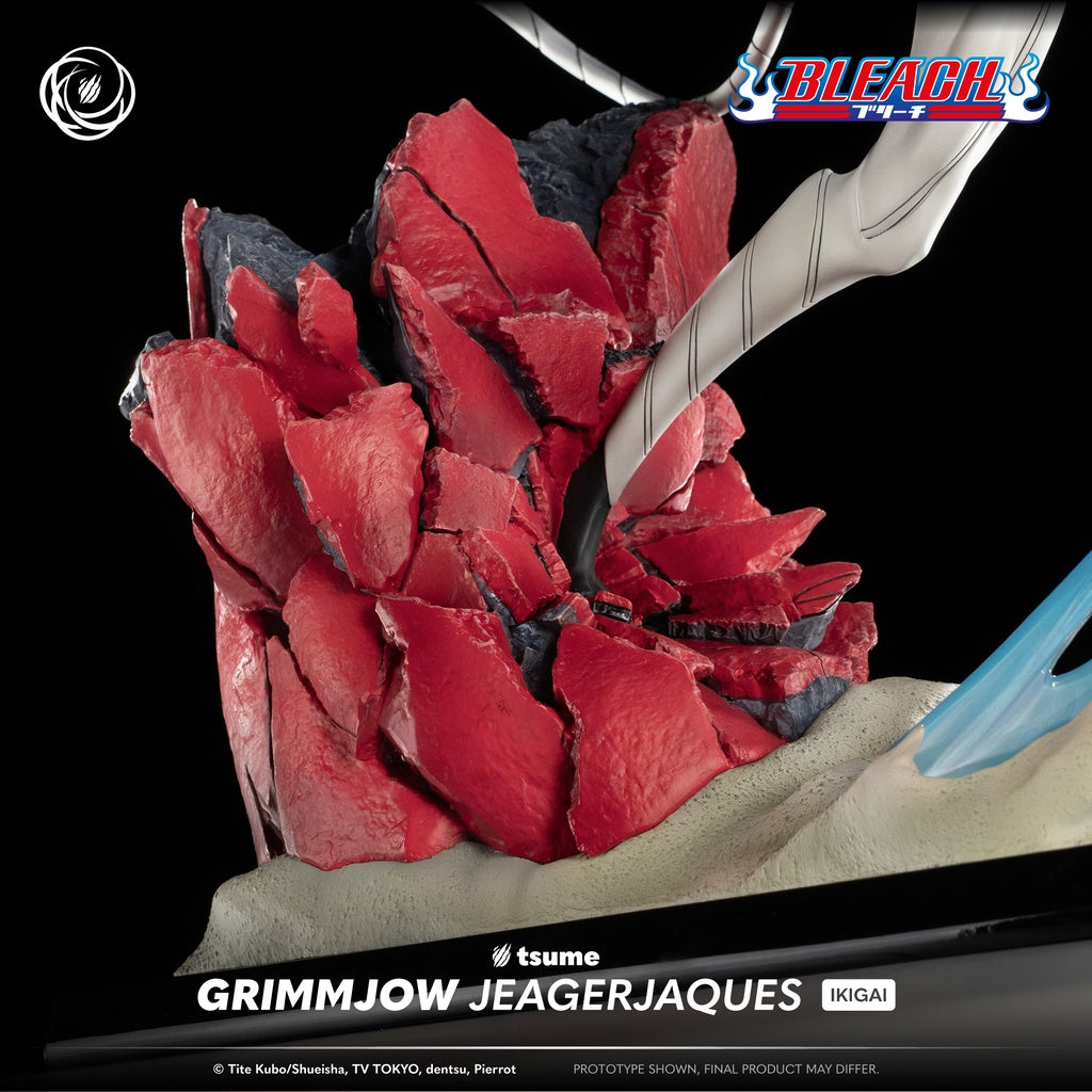 BLEACH - Grimmjow - Statue Résine 1/6 By Tsume 36cm