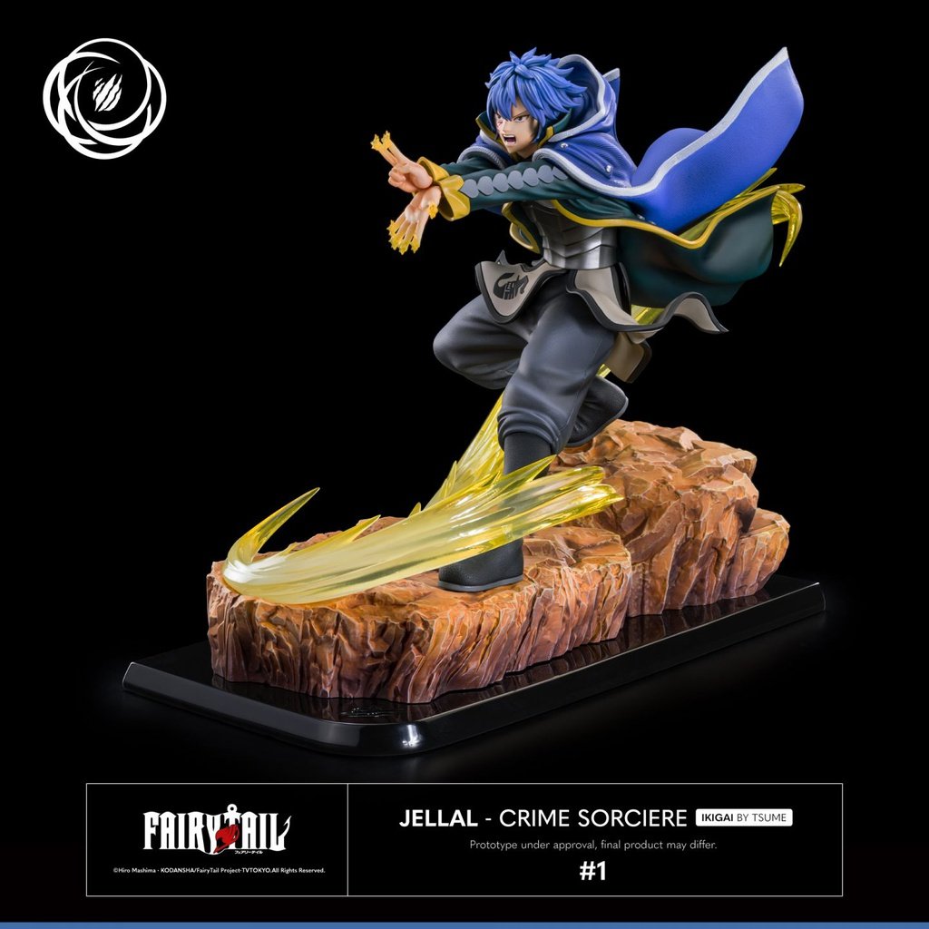 FAIRY TAIL - Jellal - Statue Ikigai Résine 1/6 Tsume 28cm