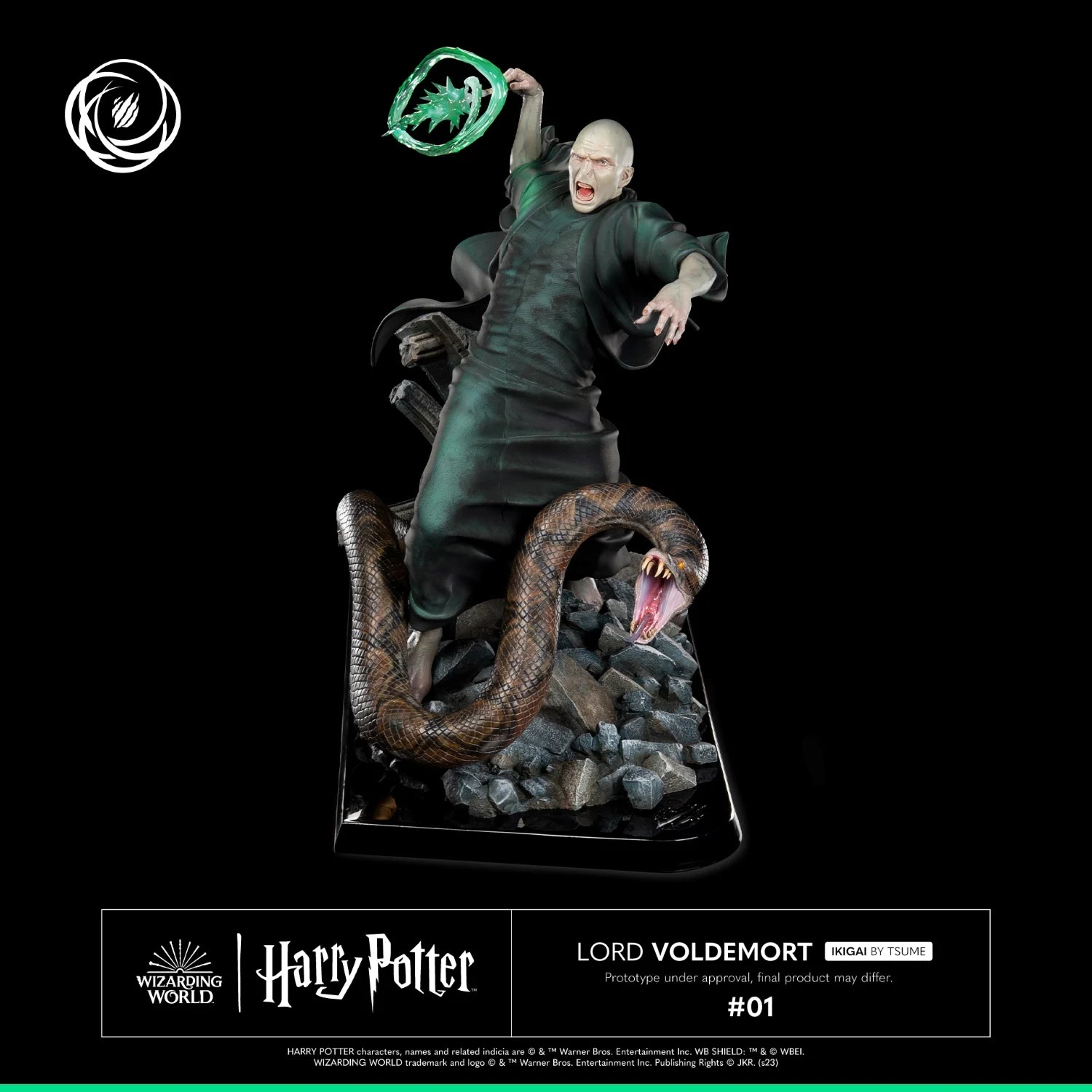 HARRY POTTER - Voldemort Ikigai - Resin Statue 1/6 32cm By Tsume