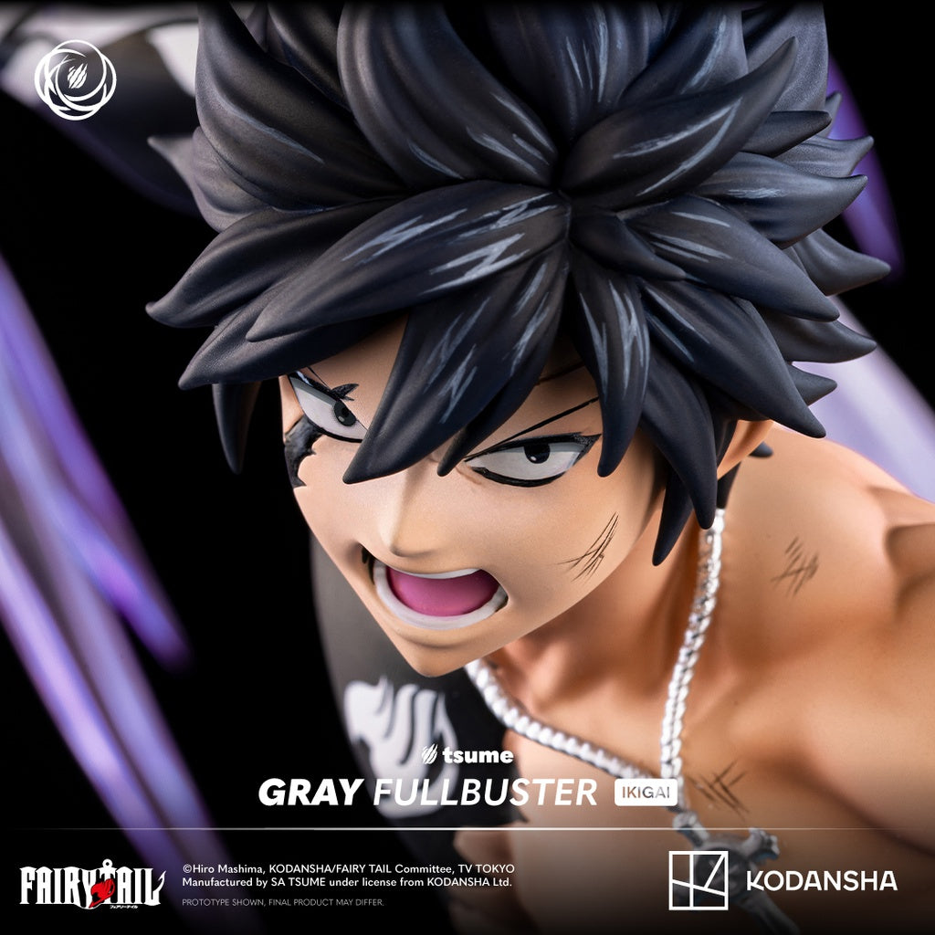 FAIRY TAIL - Gray Fullbuster - Statue Ikigai 1/6 By Tsume 37cm