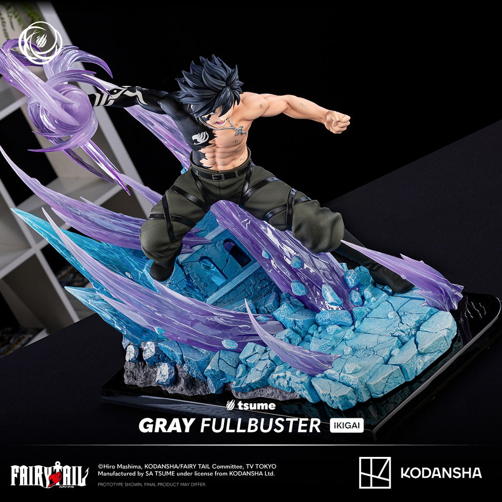 FAIRY TAIL - Gray Fullbuster - Statue Ikigai 1/6 By Tsume 37cm