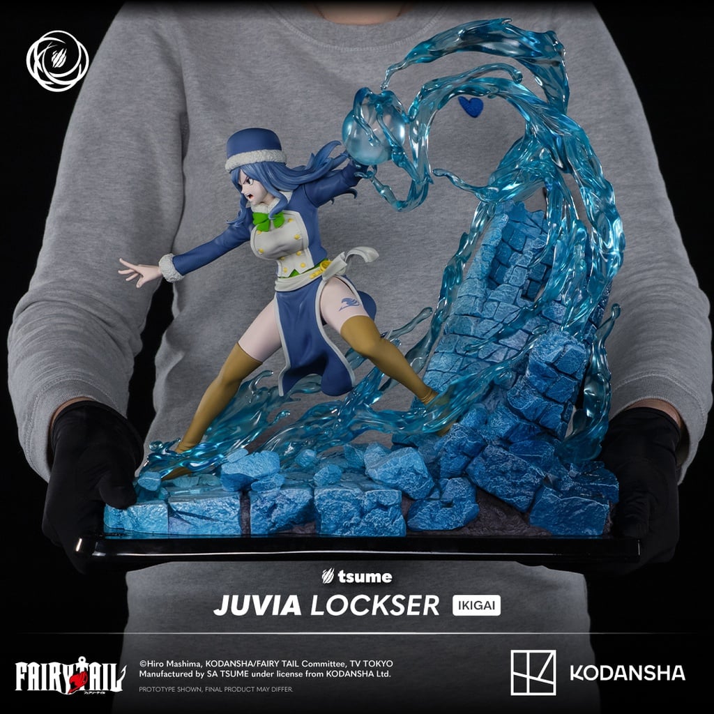 FAIRY TAIL - Juvia Lockser - Statue Ikigai 1/6 By Tsume 36cm