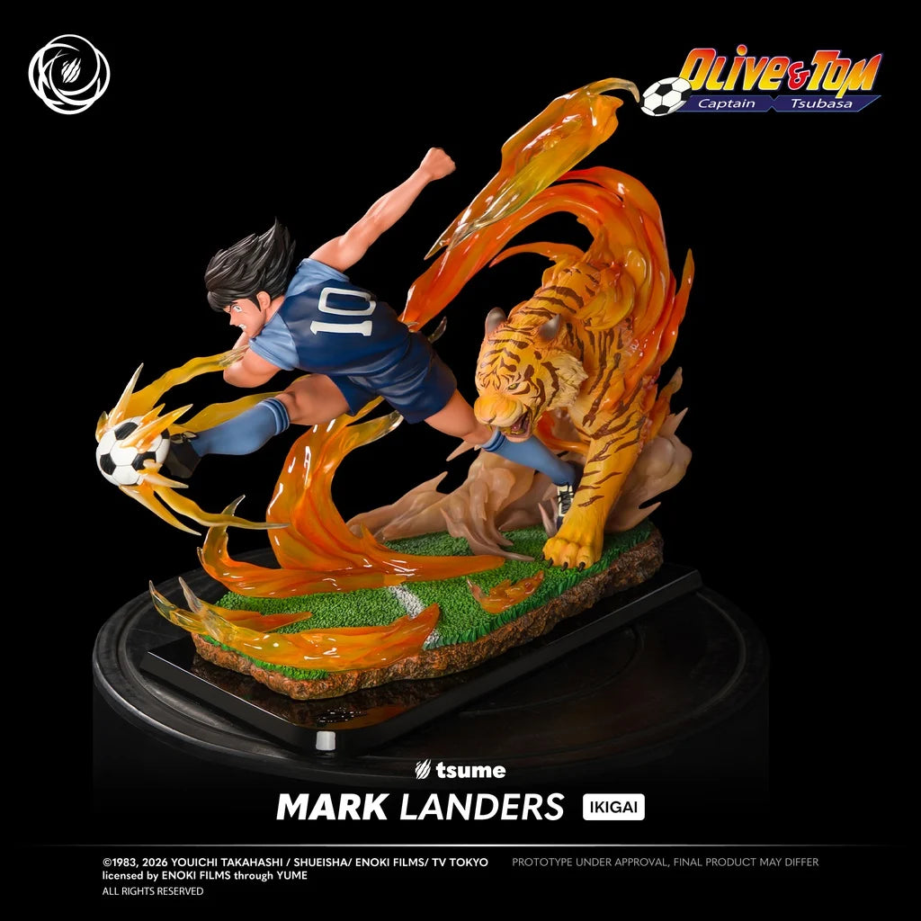 CAPTAIN TSUBASA - Kojiro Hyuga - Statue Ikigai 1/6 By Tsume 33cm