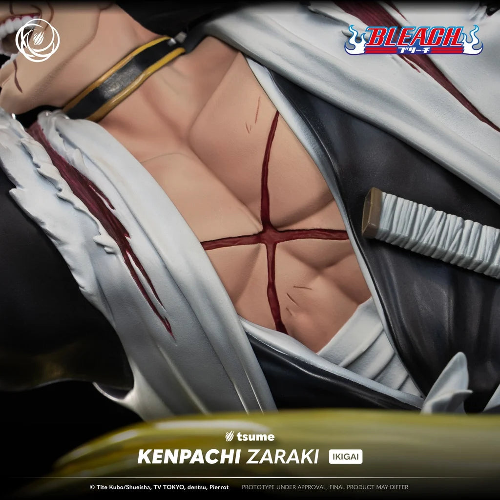 BLEACH - Kenpachi Zaraki - Statue Ikigai 1/6 By Tsume 40cm
