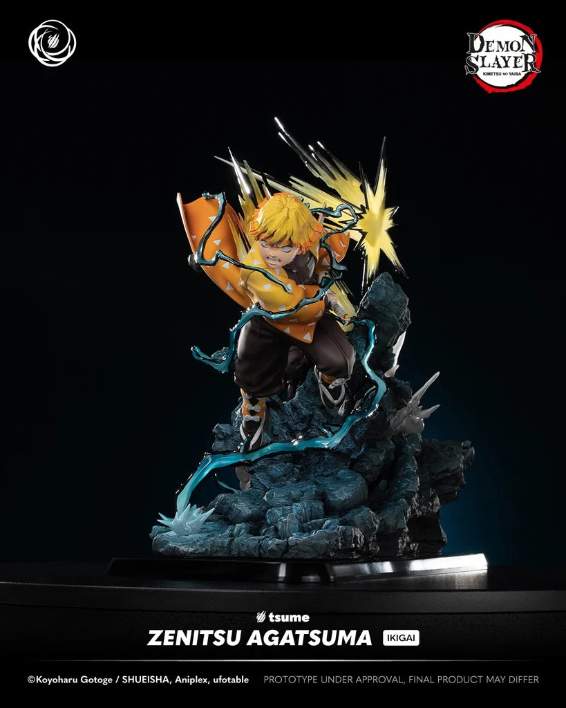 DEMON SLAYER - Zenitsu Agatsuma - Statue Ikigai 1/6 By Tsume 41cm