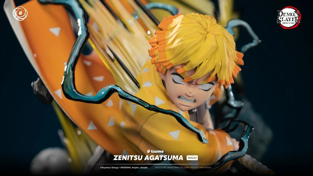 DEMON SLAYER - Zenitsu Agatsuma - Statue Ikigai 1/6 By Tsume 41cm