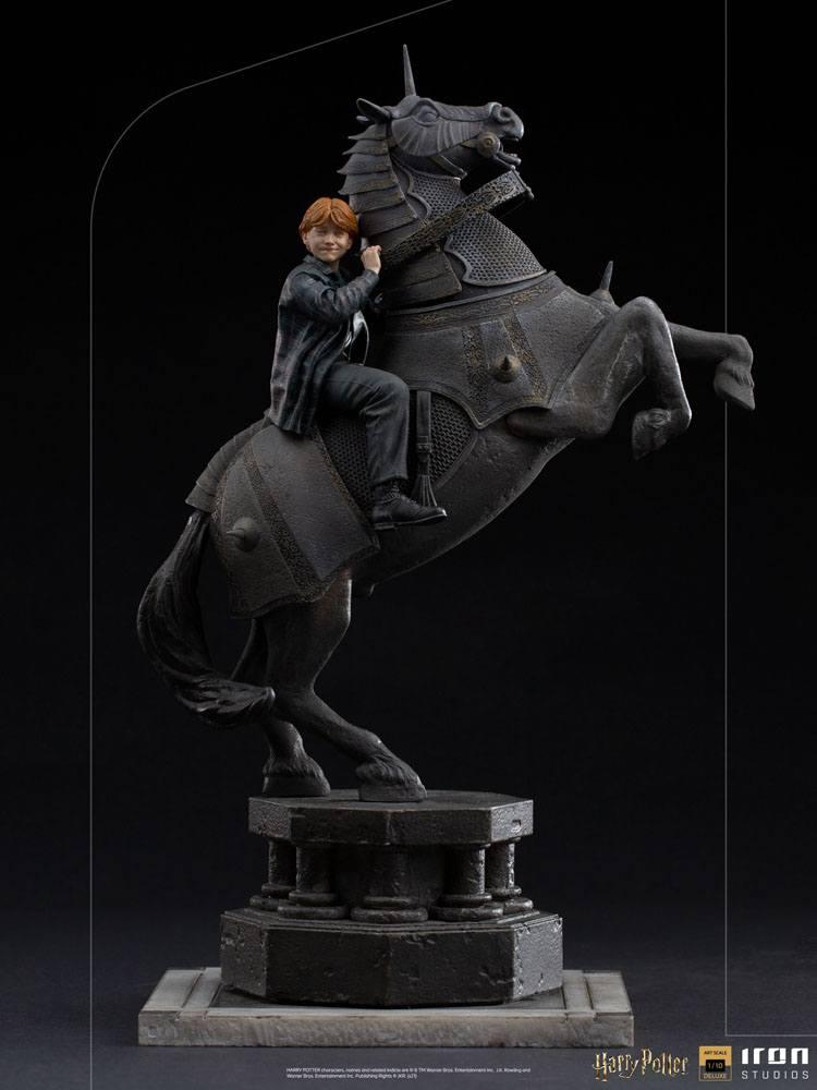 HARRY POTTER - Ron Weasley Wizard Chess - Statue Deluxe Art Scale 35cm