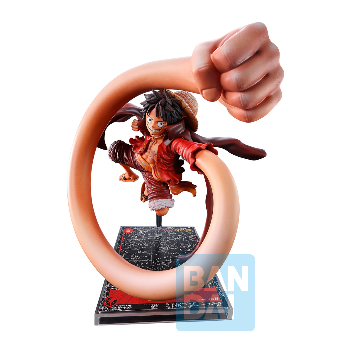 MONKEY D. LUFFY フィギュア 約18cm ONE PIECE - Monkey D. Luffy - Figure One Piece Card Game 18cm