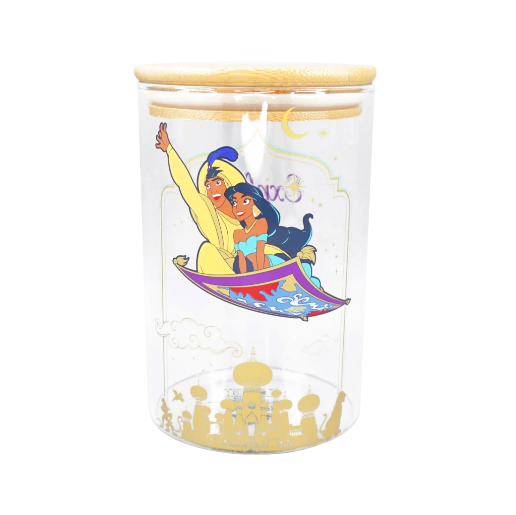 DISNEY - Aladdin - Vorratsdose aus Glas, 950 ml