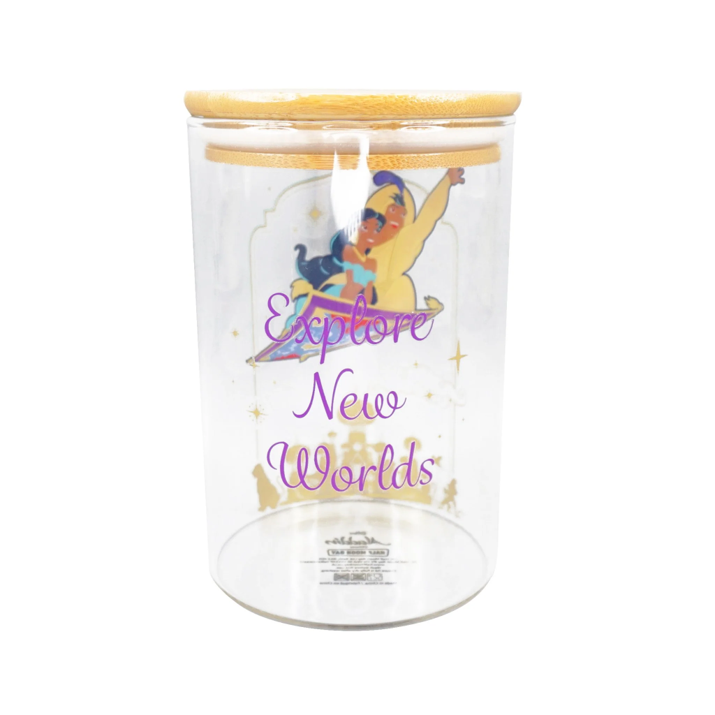 DISNEY - Aladdin - Vorratsdose aus Glas, 950 ml
