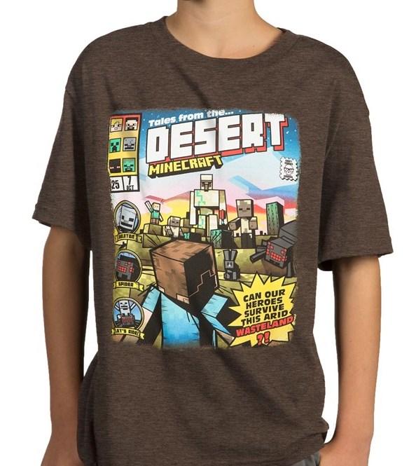 MINECRAFT - T-Shirt KIDS - Tales From the Desert (XL)