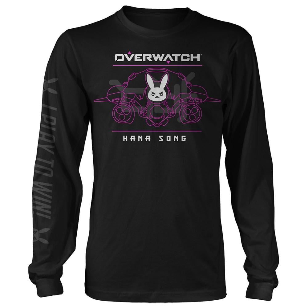 OVERWATCH - Battle Meka D.VA Langarm-T-Shirt (XL)