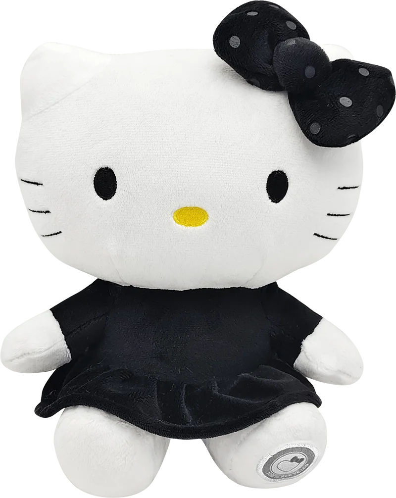 HELLO KITTY - Hello Kitty "Black Dress" - Plush 24cm