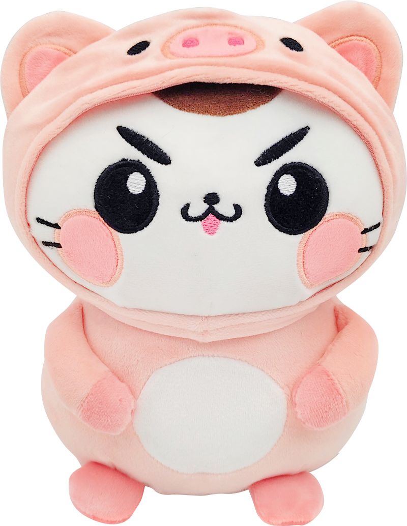 FUNNY CATS - Pig - Plush 21cm