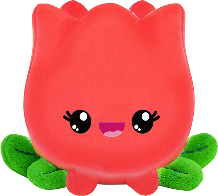 PLUSH WORLD - Yummis Flowers Tulip - Plush 23cm