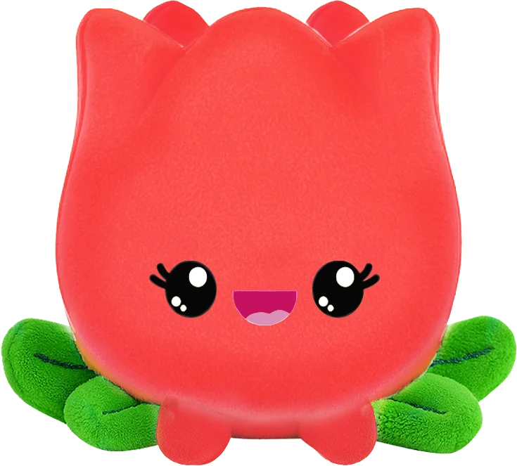 PLUSH WORLD - Yummis Flowers Tulip - Plush 23cm
