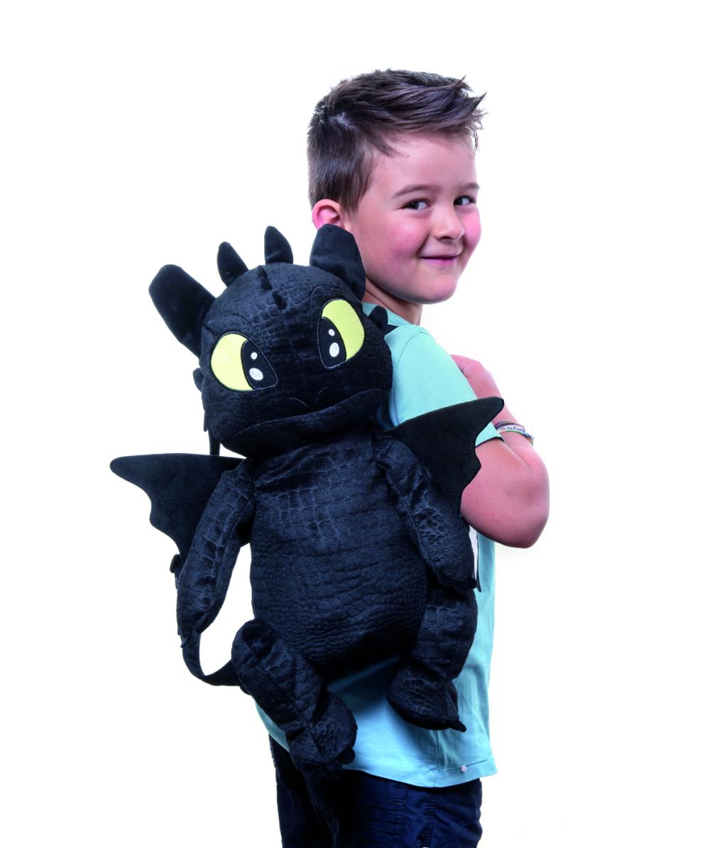 HOW TO TRAIN YOUR DRAGON - Toothless - Backpack 23X12X45cm