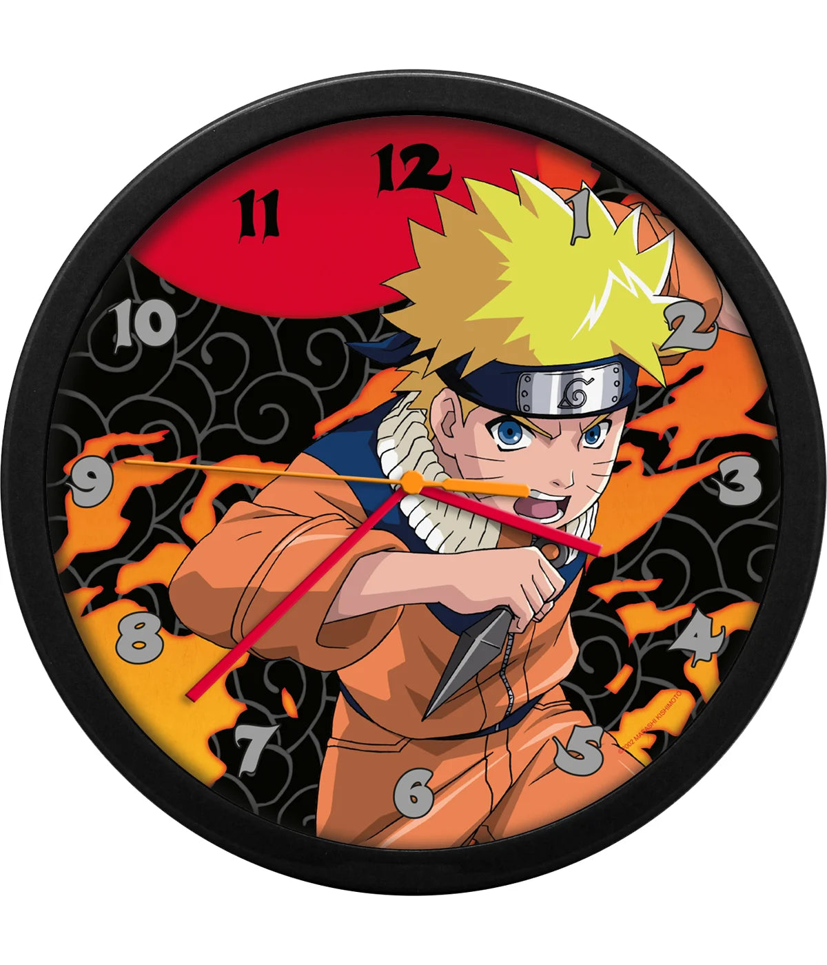 NARUTO - Wall Clock 25x25cm