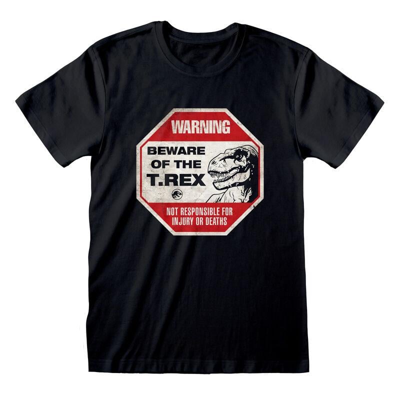 JURASSIC WORLD DOMINION – Vorsicht vor T-Rex – Unisex T-Shirt (S)