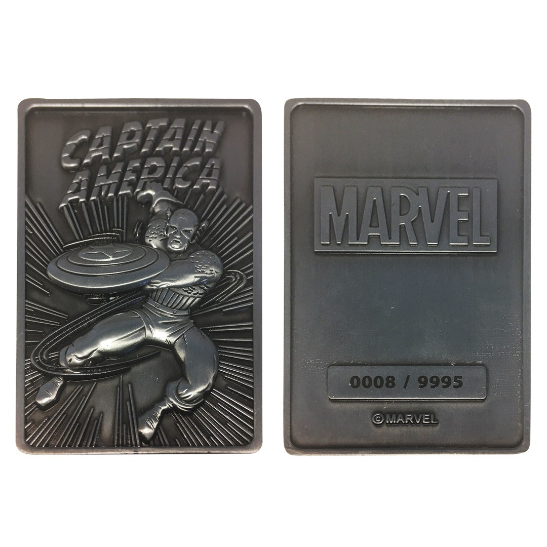 MARVEL – Captain America – Metallkartensammler