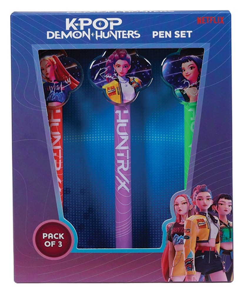 K-POP DEMON HUNTERS - 3 Pen Set