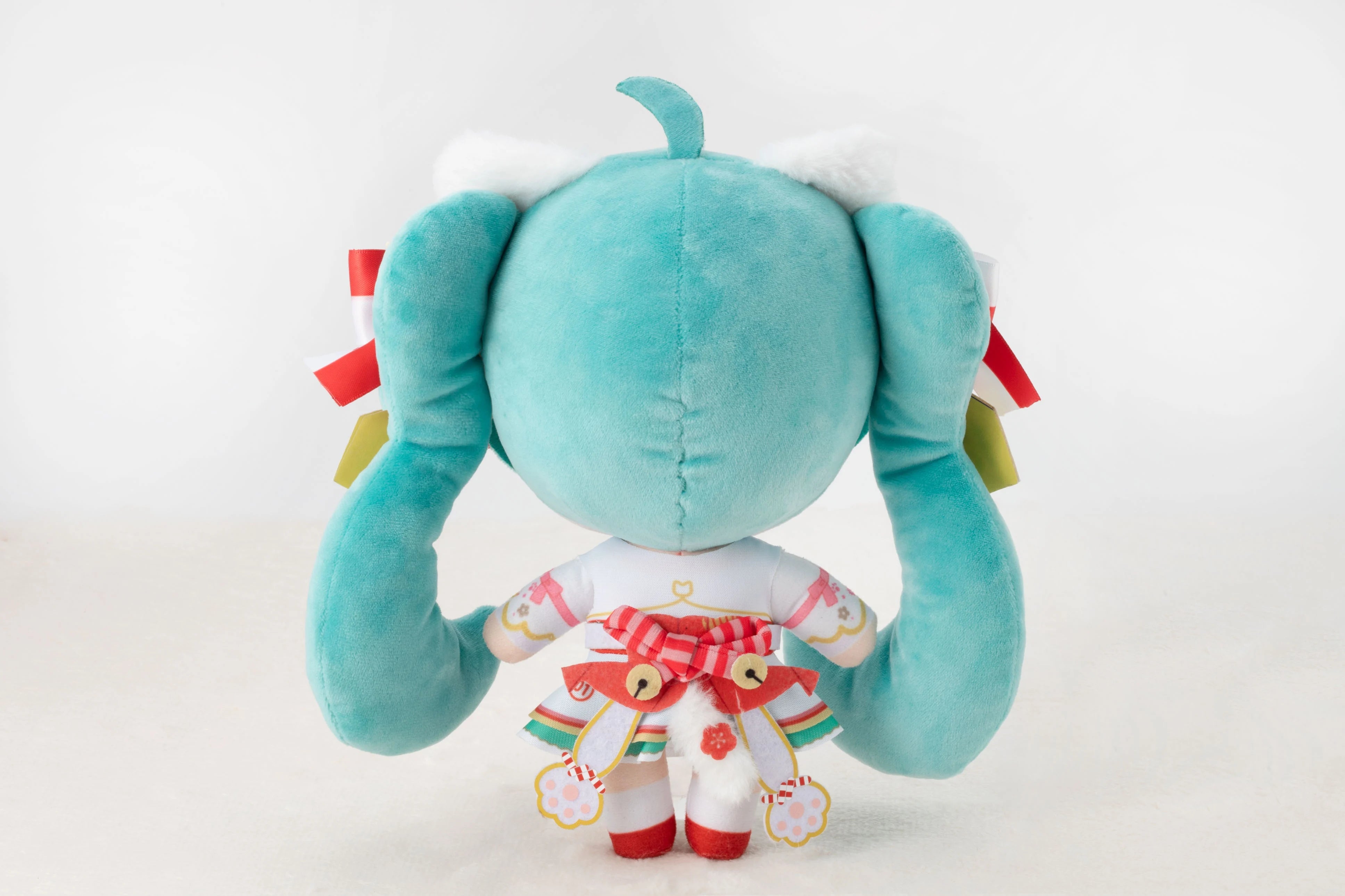 HATSUNE MIKU X MANEKI-NEKO - White Cat - Plush 22cm