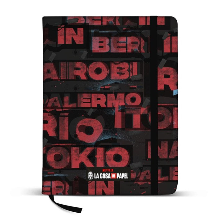 LA CASA DE PAPEL - Cities - Notebook A5