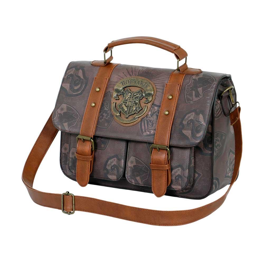 HARRY POTTER - Hogwarts Houses - Large Satchel Bag