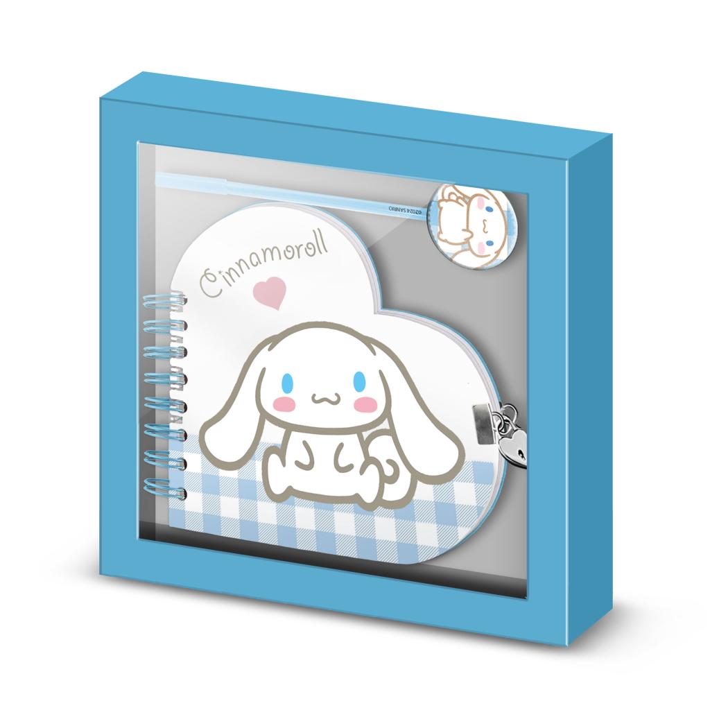 HELLO KITTY - Cinnamoroll - Gift Box - Secret Diary + Pen