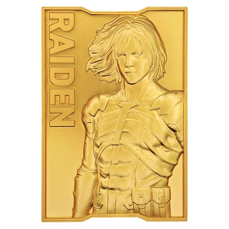 METAL GEAR SOLID 2 - Raiden - Limited Edition Ingot