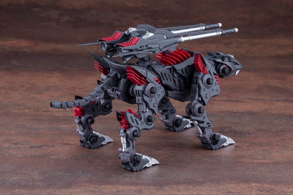 ZOIDS - HMM Lihgtning Saix Irvine Special 2000 - Model Kit 26.5cm